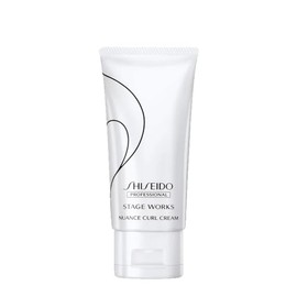 Stage Works Shiseido Professional Nude Curl Cream, 2.6 oz (75 g), Styling Agent, Curl Cream, Soft, Wavy, Short, Long,