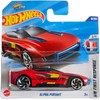 Hot Wheels Alpha Pursuit, Die-Cast Model Car, Red, 1:64 Scale