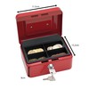 Wedo 145 102X Cash Box in Red Size 1-15.2 x