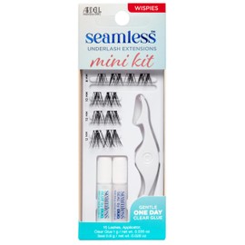 Ardell Seamless Underlash DIY Extensions Mini Kit - Wispies, Easy Application, 10 Lash Clusters, 1-pack