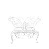 Hi-Line Gift Ltd Garden Décor Butterfly Bench, 60 by 18