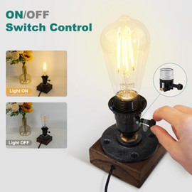 DiCUNO Lamp Socket Replacement with On/Off Switch Knob, UL Listed, E26 Medium Base, Repair Parts for Floor & Table Lamps, DIY Projects, Pack of 2