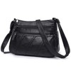 ACNCN Soft PU Leather Crossbody Shoulder Bag, Stylish Women's Multi-Pocket