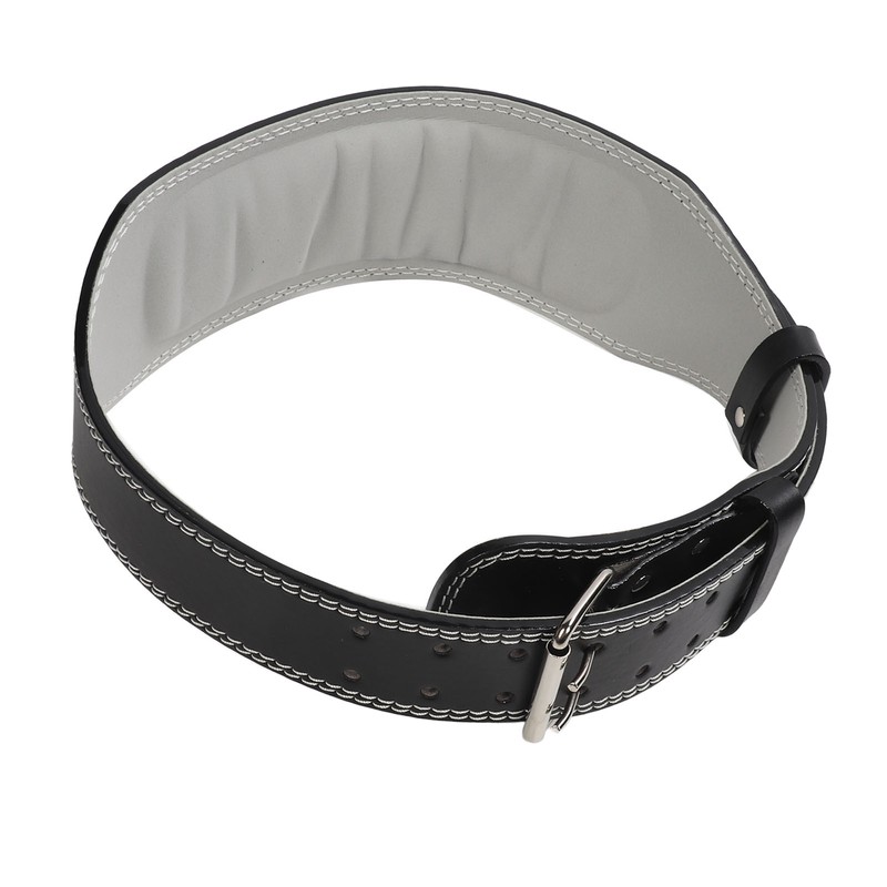 Weight Lifting Belt PU Leather Lumbar Back Support Thickened Powerlifting