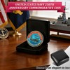 Navy 250th Anniversary Coin US 250th Commemorative Double-Sided Challenge Coin