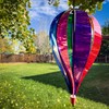 In the Breeze Jumbo Rainbow Glitter 8-Panel Hot Air Balloon,24"
