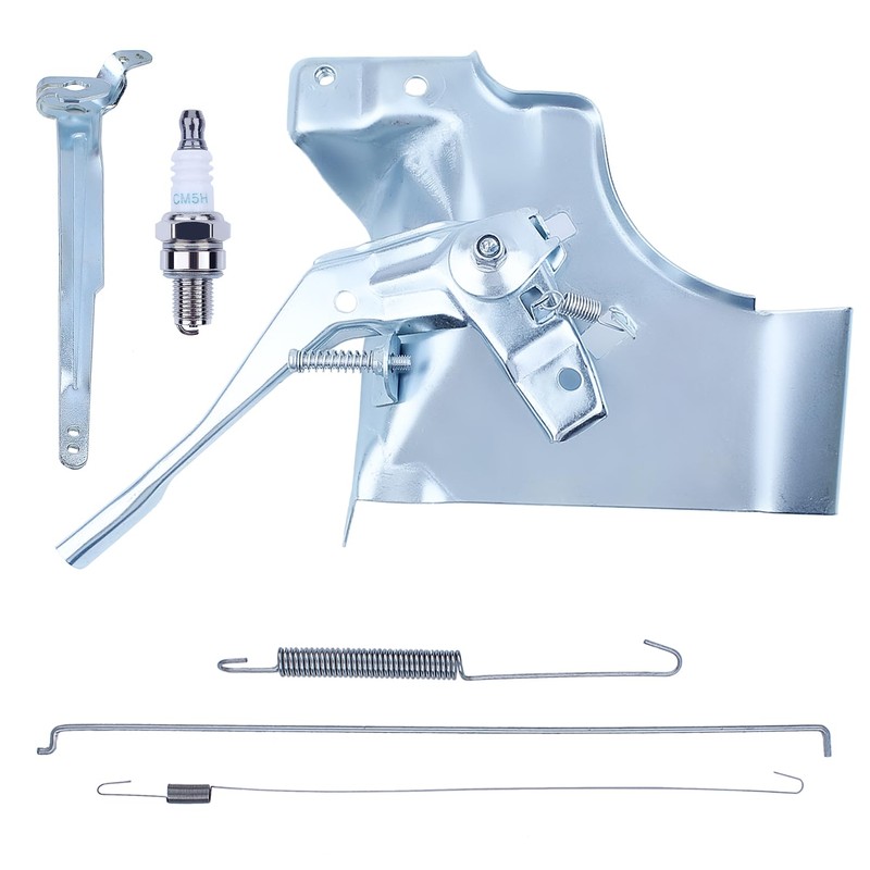 Adefol Throttle Control Arm Lever Governor Link Rod Spring Kit