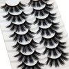 Losha Lashes Pack 7 Pairs Fluffy Faux Mink Eyelashes Soft