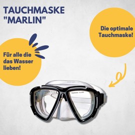 Best Sporting Children's Diving Goggles I Marlin Snorkel Mask I High-Quality Diving Mask Children I Durable & Robust Snorkel Goggles I Can Be Combined with Snorkel I Swimming Accessories
