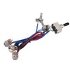 Guitar Wiring Harness Set, 2 Volume 2 Tone 1 Jack