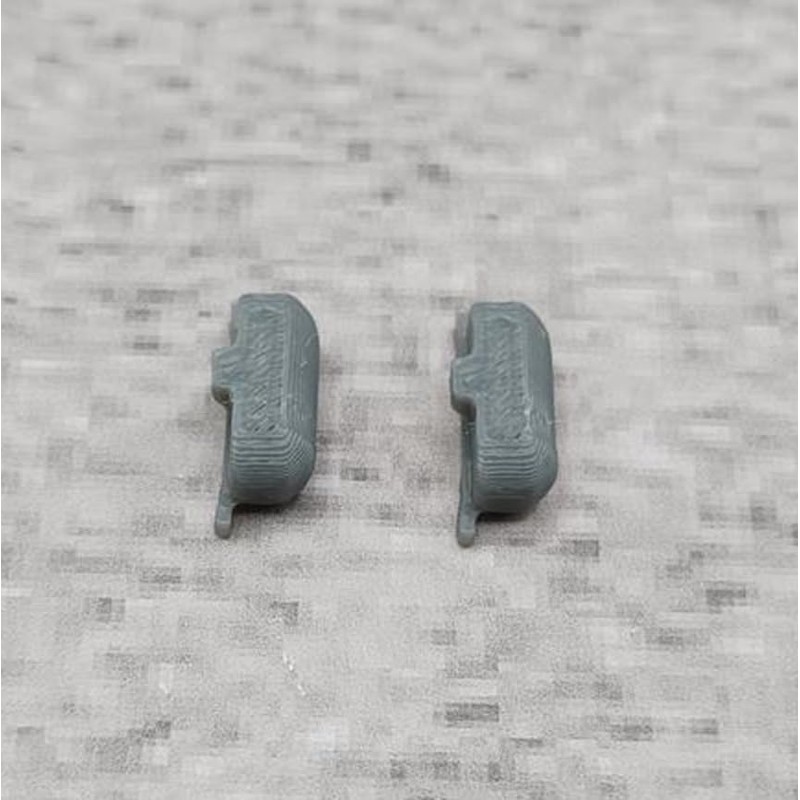 ULEIVA Replacement Power Button 2 x Grey Compatible with Garmin