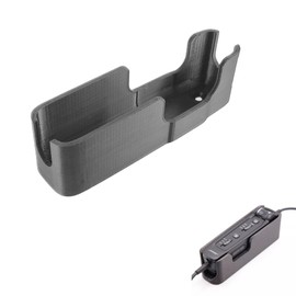 XINGBIRDS Mount for Bose A30 Aviation Headset - Controller Mounting Bracket and Lanyard Mount Cradle