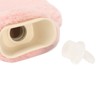 1500ml Rubber Hot Water Bottle Thicken Reduce Pain Hot Compress
