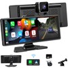 Carplay Screen for Car,10.26" HD IPS Wireless Portable car Stereo