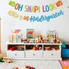 Little Man Oh Snap! Look Who’s in Kindergarten Banner, Back