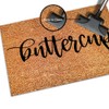 DecStic Dear Friends,Since God So Loved Us Coir Doormat Bible