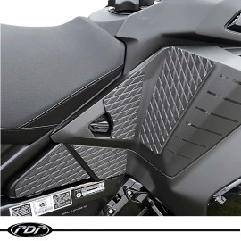 Proven Design Products 2023 Ski-Doo 850 XRS DIAMOND GRIP KNEEPAD KIT by PDP BLACK