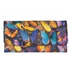 Jolamirel Y2K Tiger Women PU Leather Wallet, Butterfly Tri-fold Long