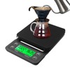 Digital Coffee Scale High Accuracy LED HD Display ABS Material