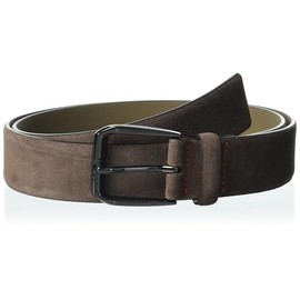 HUGO Coated Leather Bold Buckle Belt, peanut brown, 42