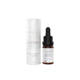 Levona Scent Essential Oil - Aroma for Home, Office, Hotel & Spa, Ideal for Humidifiers & Diffusers, Fragrance with Aldehydic Scent, Lemon, and Aqua Marine - 10ml / 0.33 fl oz, Born to Fly