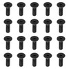 PATIKIL #4-40 x 3/8 Inch Flat Head Socket Cap Screws,