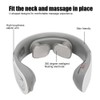 Neck Massager 42℃ Constant Temperature Hot Compress Electric Pulse Neck