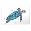 CafePress Sea Turtle Sticker Rectangle Bumper Sticker Car Decal