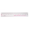 sourcing map Straight Ruler, 15 cm, Metric Aluminium Alloy Ruler,
