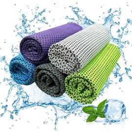 Cooling Towel, Cooling Towel, Cool Towel, Sweat Wiping Towel, Chilled Towel, Cooling Towel, Neck Towel, Lightweight, Quick Drying, Heatstroke Prevention, Heat Prevention, Outdoor, Climbing