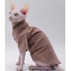 DUOMASUMI Sphynx Cat Clothes Self-Heating Warm Thermal Underwear for Hairless