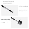 Eyebrow Brush, 2 Pcs Double-Sided Eyebrow Brush, Double-ended Eyelash Comb,
