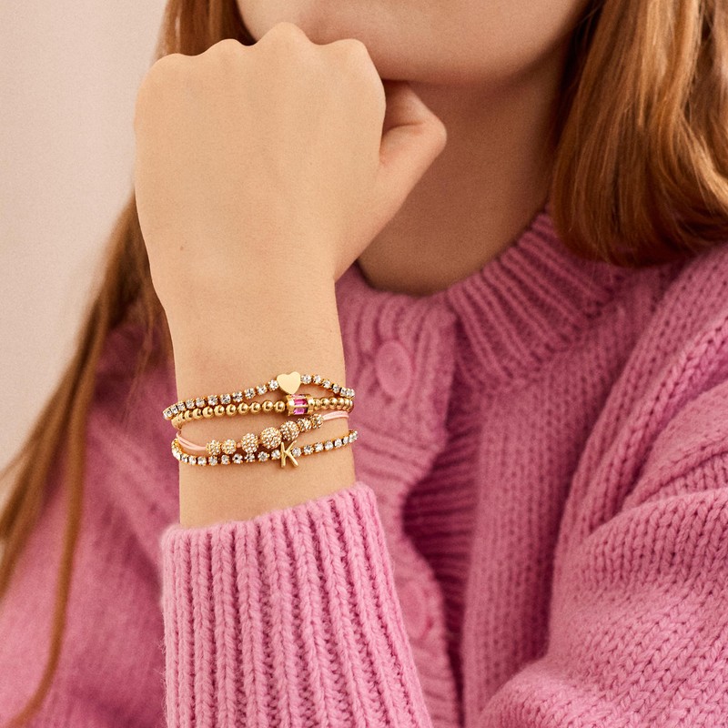 BaubleBar Tatum Birthstone Bracelet - Blue Zircon