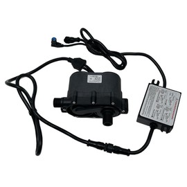 SHYSKY 24VDC High Lift Cascade Water Pump DC55JE-24320A 160W 32m 105ft 528GPH, Speed/Flow Adjustable, Submersible water pump For Pressure/Cooling Systems