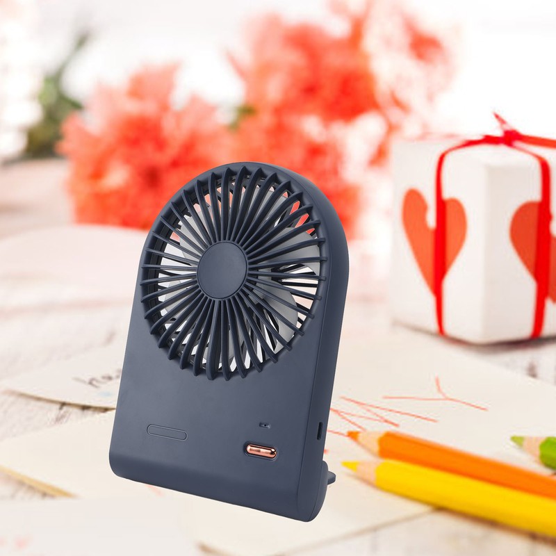 Desk Fan Foldable Portable Strong Wind Desktop Table Cooling Fan