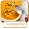 Healifty 6Pcs Elderly Adaptive Utensils Set Stainless Steel Anti-Shake Tableware