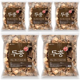 Domestic Euchung tree bark 500g, 5 pieces Geopi Euchung / 국산 두충 나무 껍질 500g 5개 거피두충