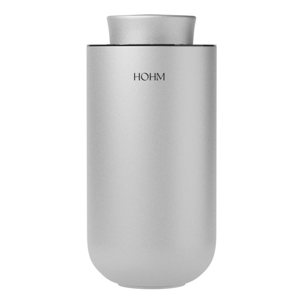 Hohm Vessel Diffuser - Portable Essential Oil Atomizer Diffuser for Essential Oils - Customizable Waterless Essential Oil Diffuser - Silver