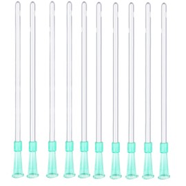 Replacement Colon Tubes Enema Tubes,SOYESY 16FR Enema Catheter Disposable Cleaning Enema Nozzles for Colon Cleanse ,10 Pack (12.6 in(32cm))