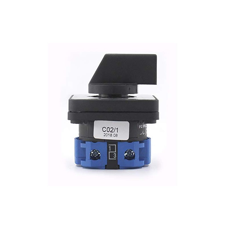 Changeover Switch Universal Rotary Cam Selector LW26-20 C02/1 2 Position