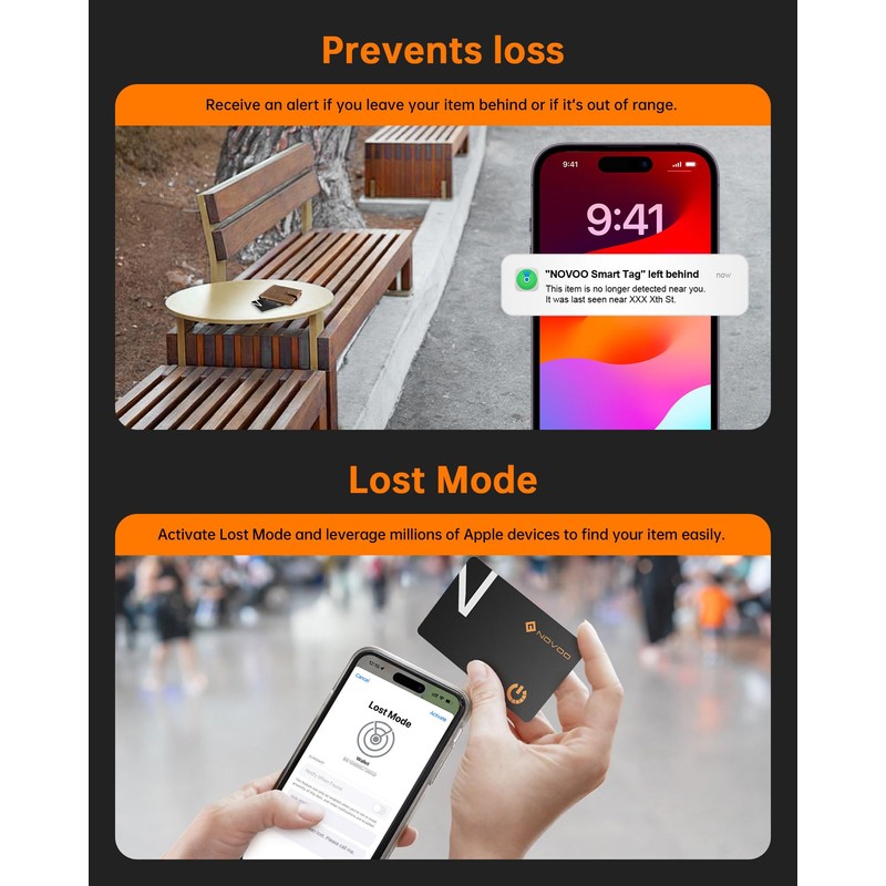 NOVOO Air Tag Card