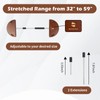WodGod Adjustable Waistband Stretcher,Can Stretche Jeans or Pants,Wooden,Stretched Range from