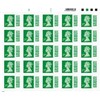 25 x 2nd Class Barcoded Stamps Royal Mail