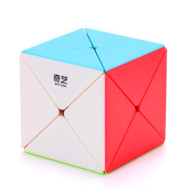 CuberSpeed X Dino Skewb Magic Cube stickerless QY Toys Dino Speed Cube