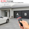 433.92MHz Garage Opener Remote Control for Cardin S449 QZ2, S449