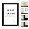 JCNORD Black MDF Wooden Picture Frame 10 x 15 cm