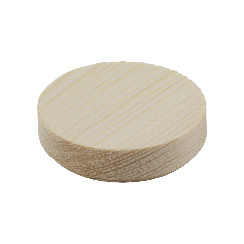 wolfcraft 8 Wooden Plugs, Ø 40 mm I 2945000 I