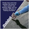 Reflective Black Pond Dye Packets - 6 Water Soluble Packs