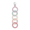 Ryan & Rose Juguete mordedor acoplable Cutie Clinks para bebés