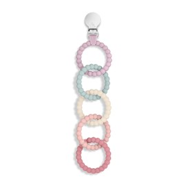 Ryan & Rose Juguete mordedor acoplable Cutie Clinks para bebés (Flor)